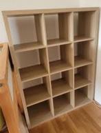 2x Kallax 12 vaks ikea open kast vakkenkast 4x3 lichtbruin, Ophalen, 100 tot 150 cm, 100 tot 150 cm, Eikenhout