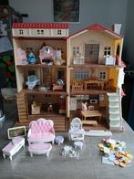 Sylvanian familie landhuis + startershuis met veel extra, Kinderen en Baby's, Speelgoed | Poppenhuizen, Poppenhuis, Ophalen of Verzenden