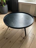WOOOD Zwarte Salontafel Mesa, Huis en Inrichting, Ophalen, Gebruikt, Rond, 50 tot 100 cm