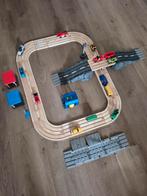 Houten Autobaan/ Treinbaan merk Play Tive Junior Lidl, Ophalen of Verzenden, Zo goed als nieuw, Overige typen