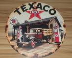 Texaco Wandbord - Mancave, Bar, Garage - 20cm, Ophalen of Verzenden, Nieuw, Reclamebord