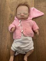Reborn Baby Pop - Realistisch - 50 cm, Kinderen en Baby's, Ophalen of Verzenden, Zo goed als nieuw, Babypop