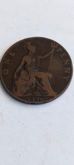 One Penny 1896, Postzegels en Munten, Ophalen of Verzenden, Overige landen