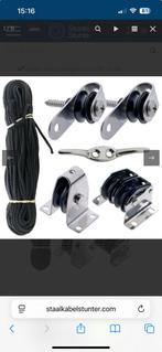 Katrolset schaduwdoek, Ophalen, Nieuw