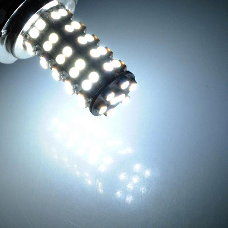 H7 LED 68 SMD lamp helder wit (mèt Gratis Bezorging), Motoren, Tuning en Styling, Verzenden