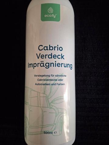 

Eco fy Cabrio Afdekking Impregneermiddel (NIEUW) beschikbaar voor biedingen