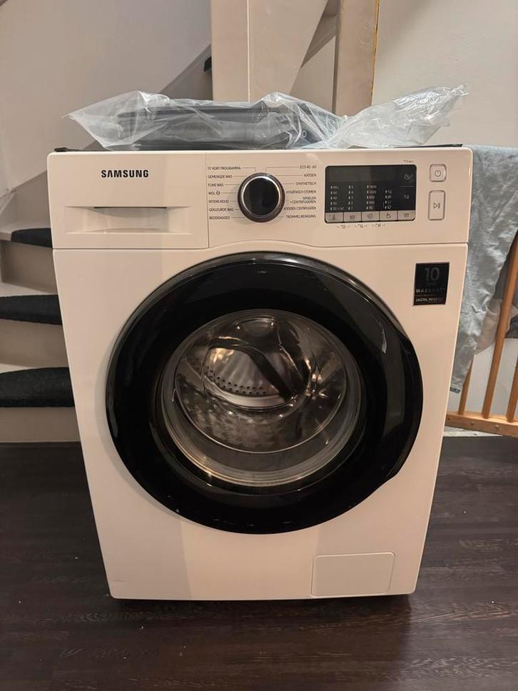 Samsung Eco Bubble 7kg - Defect, met nieuwe trommel, Witgoed en Apparatuur, Wasmachines, Niet werkend, Voorlader, 6 tot 8 kg, 85 tot 90 cm