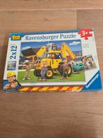 2 puzzels van Bob de bouwer, Kinderen en Baby's, Speelgoed | Kinderpuzzels, 10 tot 50 stukjes, Gebruikt, Ophalen of Verzenden