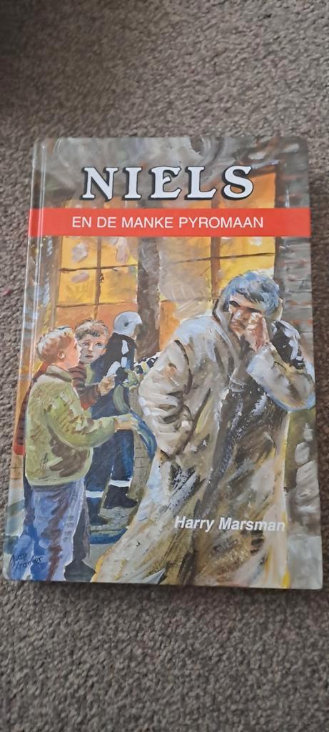 Niels en de Manke Pyromaan - Harry Marsman, Boeken, Kinderboeken | Jeugd | onder 10 jaar, Zo goed als nieuw, Fictie algemeen, Ophalen of Verzenden