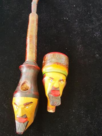 Bijzondere Collectie 8 Rookpijpen - Vintage en antiek beschikbaar voor biedingen