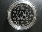 Frans munt 100 Frans/15 Ecus met St Marcus Kathedraal proof, Ophalen of Verzenden, Frankrijk, Losse munt, Zilver