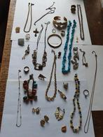 vintage sieraden set, Ophalen, Overige kleuren, Overige materialen