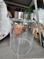 Grote glazen vaas, Huis en Inrichting, Woonaccessoires | Vazen, Ophalen, Overige kleuren, Minder dan 50 cm, Glas