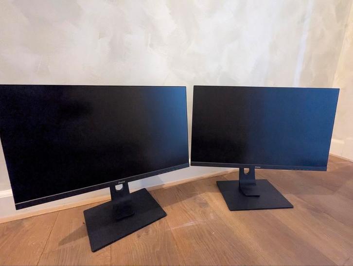 2 Iyama monitors (ProLite XUB2792HSU), Computers en Software, Monitoren, Zo goed als nieuw, IPS, Ophalen