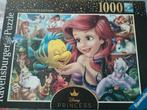 Mooie Ravensburger puzzel Disney de zeemeermin 1000 stukjes, Zo goed als nieuw, Ophalen