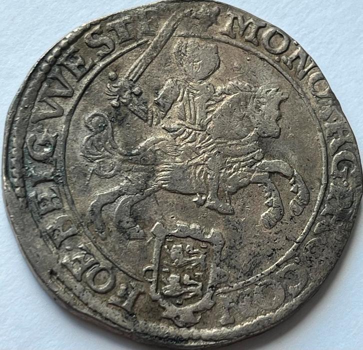 West-Friesland zeldzame zilveren rijder 1673, Postzegels en Munten, Munten | Nederland, Losse munt, Overige waardes, Vóór koninkrijk