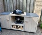 Luxe buitenkeuken inclusief Weber Master-Touch GBS Premium, Ophalen, Nieuw, Houtskool