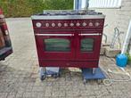 gasfornuis van Boretti. type ilvy bordeaux rood, Ophalen, Gebruikt, 60 cm of meer, 4 kookzones
