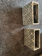 2 Bloempotten - Mooie decoratie voor huis en tuin, Sieraden, Tassen en Uiterlijk, Manchetknopen, Ophalen of Verzenden, Gebruikt