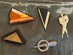 Vintage Art-deco broches, Ophalen of Verzenden, Gebruikt, Overige materialen
