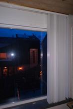 Witte verticale lamellen 205x158 cm, Huis en Inrichting, Stoffering | Gordijnen en Lamellen, Ophalen, Gebruikt, Wit, 200 cm of meer