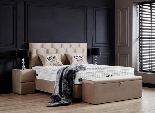 Palermo 2-persoons opbergbed - Beige, Huis en Inrichting, Slaapkamer | Matrassen en Bedbodems