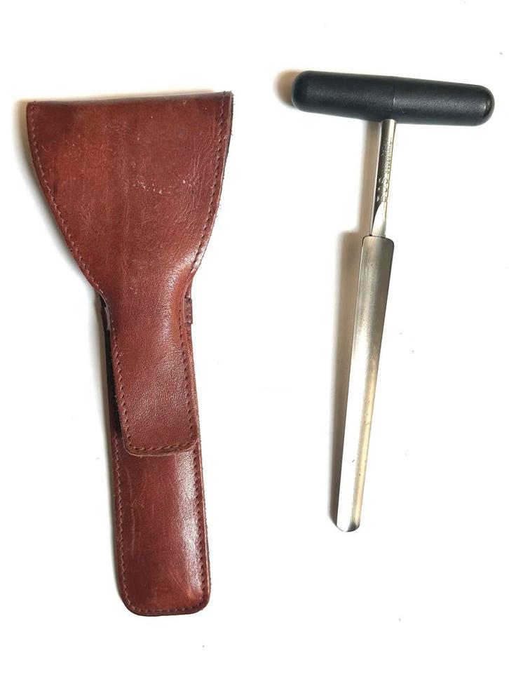 Kaasboor Boska Bodegraven met leren foudraal, Antiek en Kunst, Antiek | Gereedschap en Instrumenten, Ophalen of Verzenden