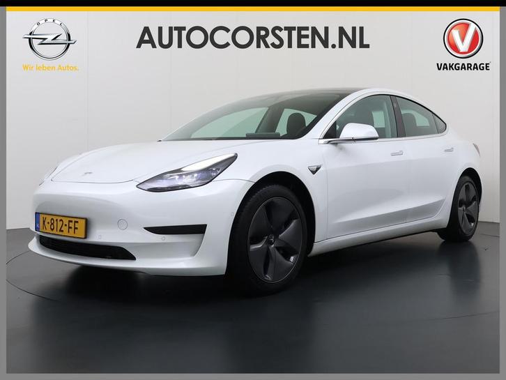 Tesla Model 3 SR+ 325PK Trekhaak Lmv 18" AutoPilot FSD Leder, Auto's, Tesla, Bedrijf, Te koop, Model 3, ABS, Achteruitrijcamera