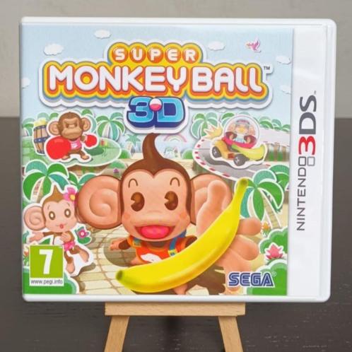 Super Monkeyball 3D - 3DS game, Spelcomputers en Games, Games | Nintendo 2DS en 3DS, Gebruikt, Platform, 1 speler, Vanaf 3 jaar