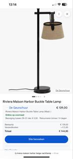 Riviera Maison Harbor Buckle Lampen - Set van 2, Ophalen of Verzenden, Gebruikt, Stof, Minder dan 100 cm