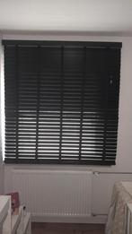 4 houten jaloezieën, Ophalen of Verzenden, Zo goed als nieuw, Zwart, 150 tot 200 cm