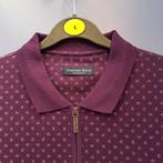 Stefano Ricci luxe polo – paars met print maat L art 48699, Maat 52/54 (L), ., Paars, Stefano Ricci