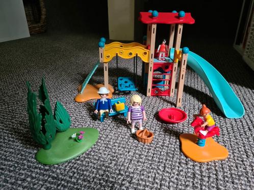 Playmobil grote speeltuin, Kinderen en Baby's, Speelgoed | Playmobil, Gebruikt, Complete set, Ophalen of Verzenden