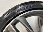 ORIGINEEL 20” Audi A6 S6 C7 velgen + Pirelli zomerbanden, Ophalen, Gebruikt, 255 mm, Banden en Velgen