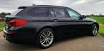 BMW 5-Serie 530d Touring 265pk Aut. 2017 Zwart, Auto's, Automaat, 2993 cc, 2000 kg, Leder en Stof