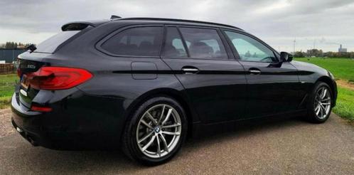 BMW 5-Serie 530d Touring 265pk Aut. 2017 Zwart, Auto's, BMW, Particulier, 5-Serie, 360° camera, ABS, Achteruitrijcamera, Adaptieve lichten
