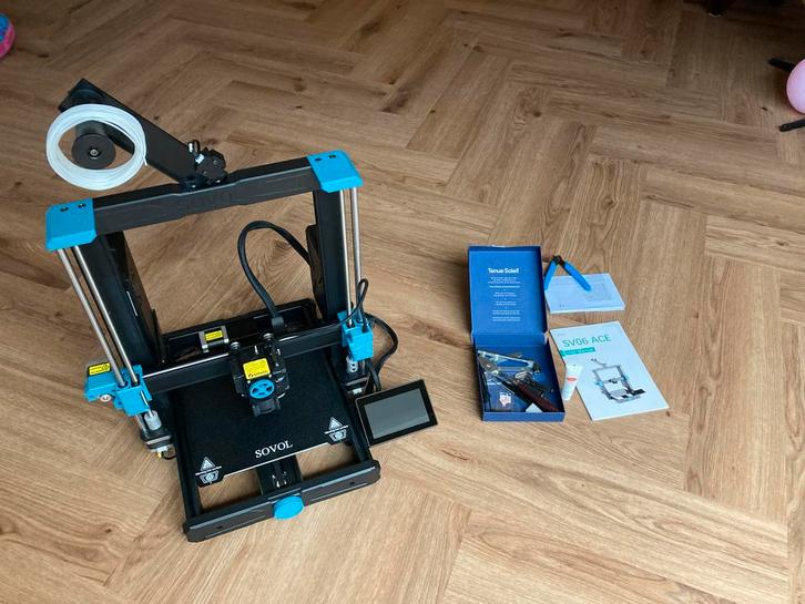 Sovol SV06 ACE 3D Printer + Extra's, Computers en Software, 3D Printers, Zo goed als nieuw, Ingebouwde Wi-Fi, Ophalen