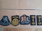 Lot emblemen oorlog, Verzamelen, ., Ophalen of Verzenden, ., Marine