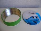 smurfen blik van 18rx6cm hoog van grote smurf, Verzamelen, Smurfen, Ophalen of Verzenden, Zo goed als nieuw, Grote Smurf, Gebruiksvoorwerp
