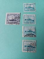Postzegels Belgie 1946 Oostende-Dover, Postzegels en Munten, Postzegels | Europa | België, Met stempel, Gestempeld, Ophalen of Verzenden