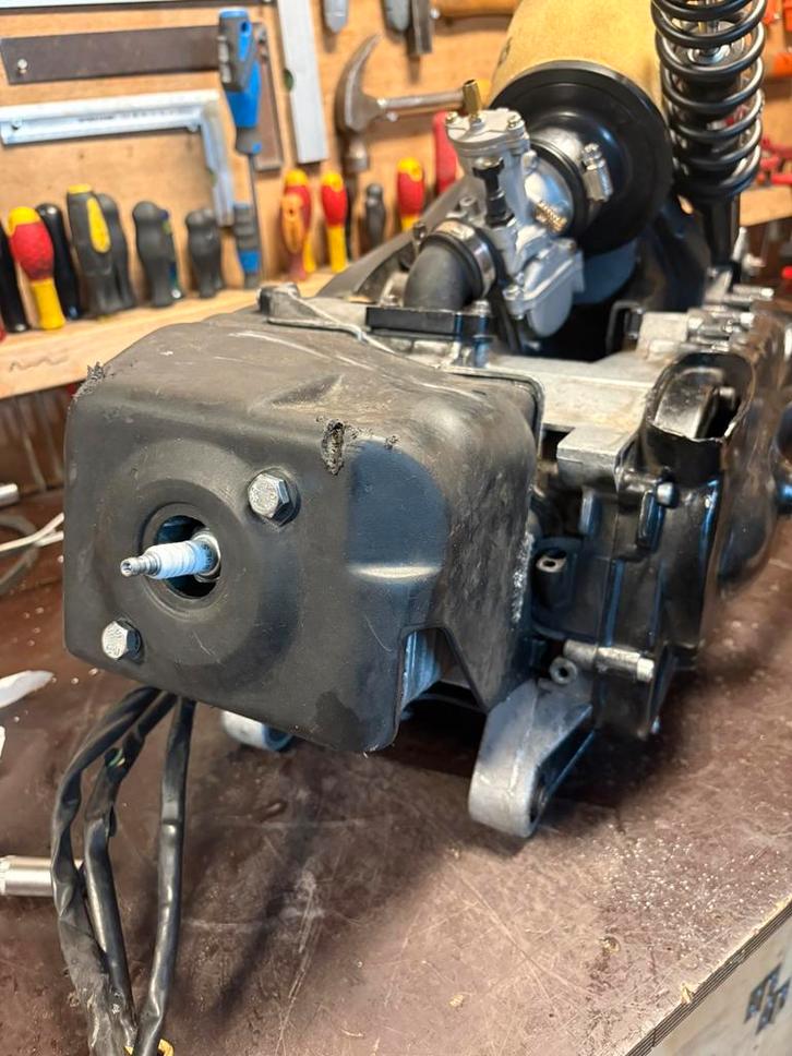 Piaggio skipper 172cc stage 2 kanon blok, Fietsen en Brommers, Brommeronderdelen | Scooters, Zo goed als nieuw, Piaggio, Blok