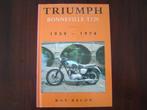Triumph Bonneville T120 motorcycles 1959 - 1974 by Roy Bacon, Motoren, Handleidingen en Instructieboekjes, Triumph