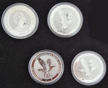 1 oz Australian Wedge-Tailed Eagle Zilver Munten 2023 beschikbaar voor biedingen