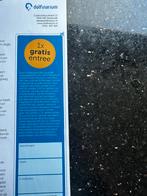 3x gratis entree dolfinarium, Tickets en Kaartjes, Drie personen of meer, Ticket of Toegangskaart