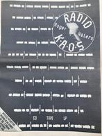 Paginagrote A3 advertentie ROGER WATERS Radio KAOS release, Ophalen of Verzenden