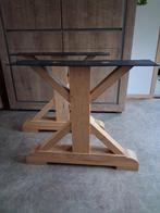 Tafelpoten., Ophalen, Tafelpoot, 50 tot 100 cm, Eikenhout