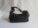 Klassiek vintage zwart leer Dooney and Bourke, Ophalen of Verzenden, Zo goed als nieuw, Zwart, Handtas