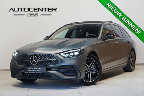 Mercedes-Benz C-Klasse Estate 300 e AMG ✅ MATGRIJS ✅ TRE, Auto's, Mercedes-Benz, Bedrijf, Te koop, C-Klasse, 360° camera, ABS