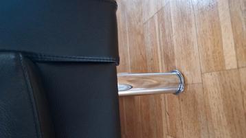Zwart leren banken 2x 2-zits landskrona Ikea - afbeelding 6