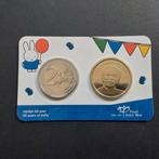 2 euro in coincard 65 jaar Nijntje BU, Ophalen of Verzenden, Koningin Beatrix, Euro's